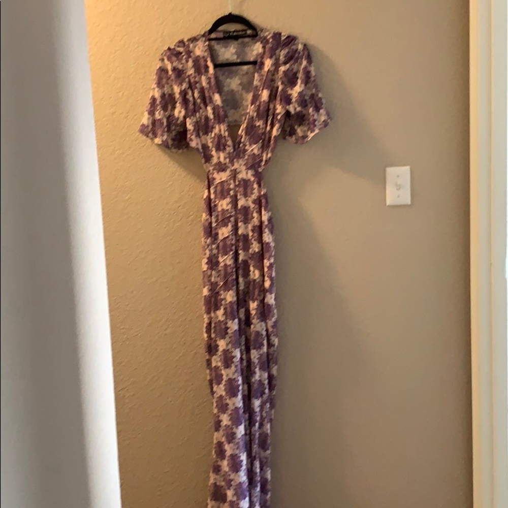 Purple For Love And Lemons Maxi Dress